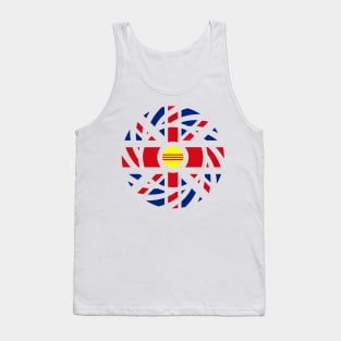 British Vietnamese (South) Multinational Patriot Flag Series Tank Top